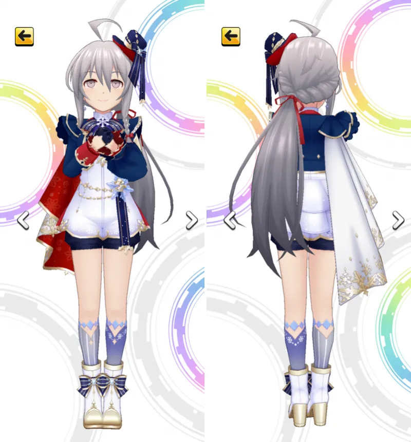 ［ミステリアス・パイリアス］星輝子　3Dモデル前後