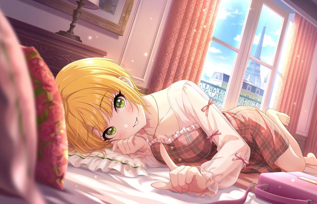 ［ミスティーク・シピ］宮本フレデリカ　特訓前イラスト