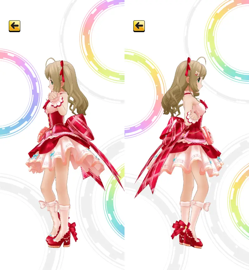 ［この世でただひとりのはぁと］佐藤心　3Dモデル左右