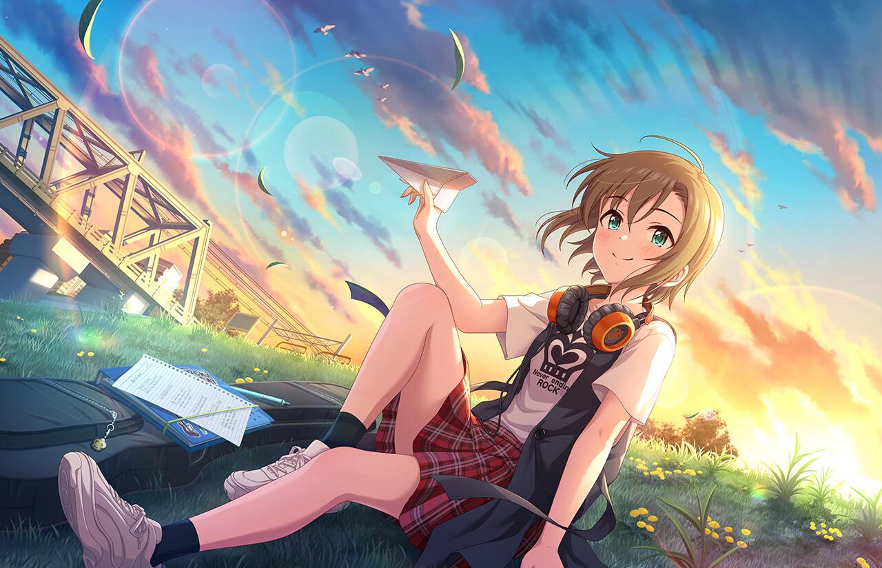 ［ディア・マイ・ミュージック］多田李衣菜　特訓前イラスト
