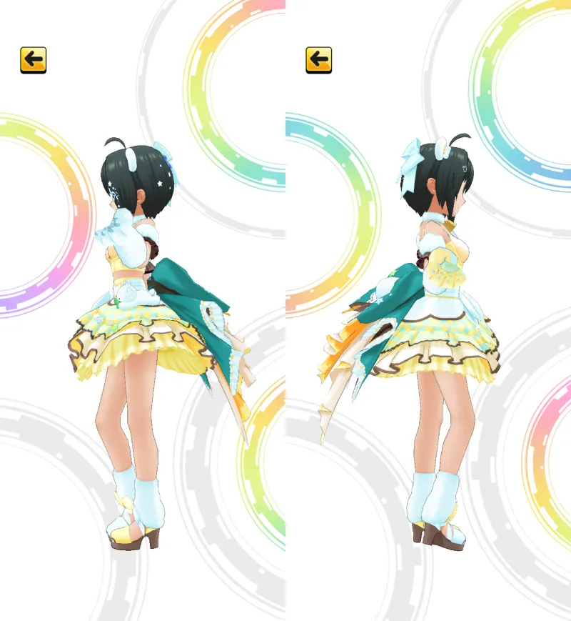 ［乙女のおいしいピクニック］小日向美穂　3Dモデル左右