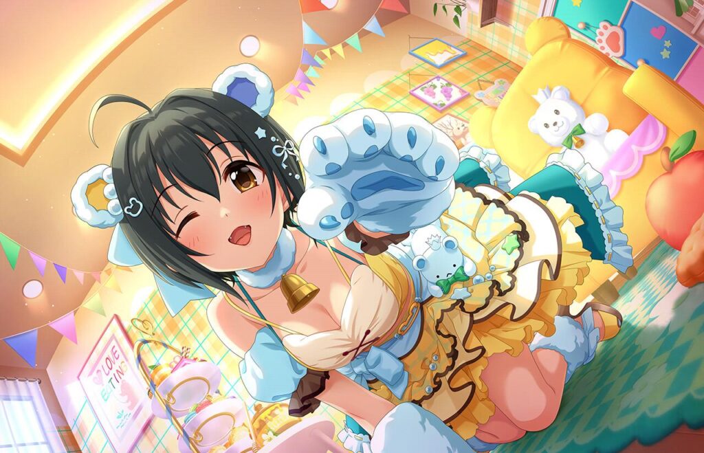 ［乙女のおいしいピクニック］小日向美穂　特訓後イラスト