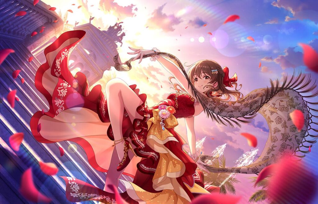［あなたと踊るアレグリア］堀裕子　特訓後イラスト
