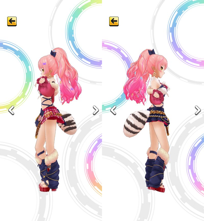 ［ラブ★エブリワン！］城ヶ崎美嘉　3Dモデル左右
