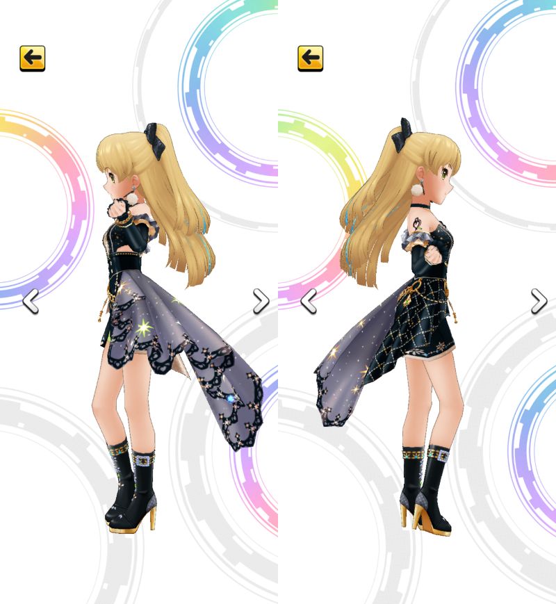［トゥインクル☆セレナーデ］城ヶ崎莉嘉　3Dモデル左右