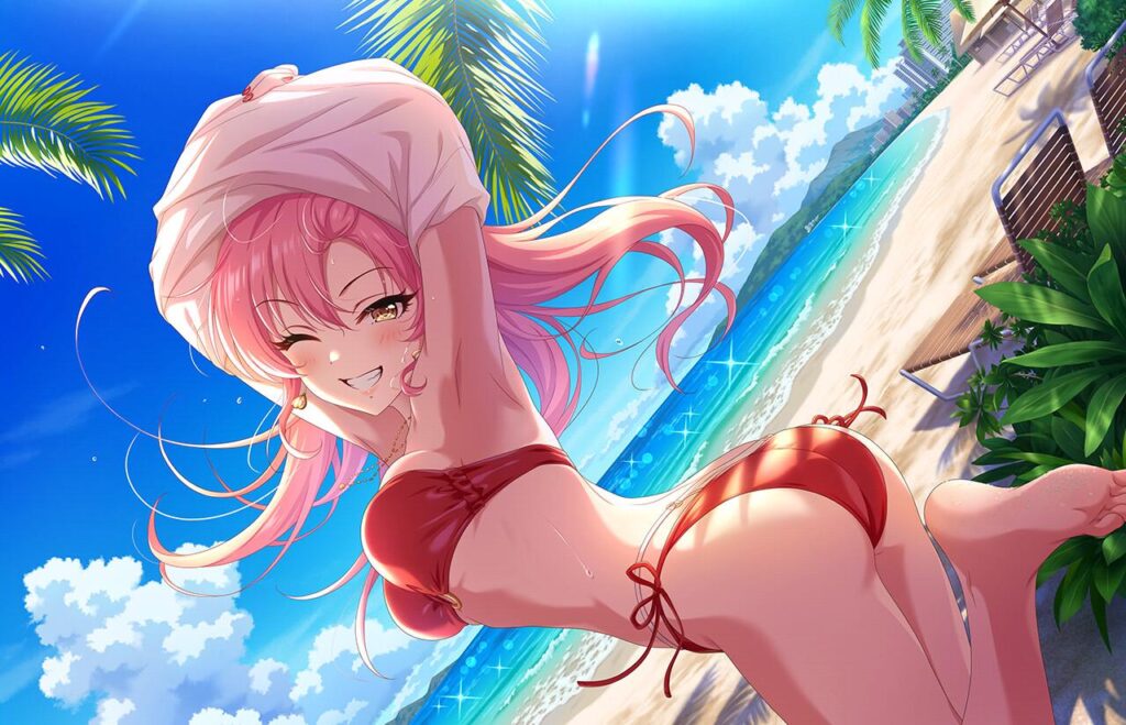 ［ラブ★エブリワン！］城ヶ崎美嘉 特訓前イラスト