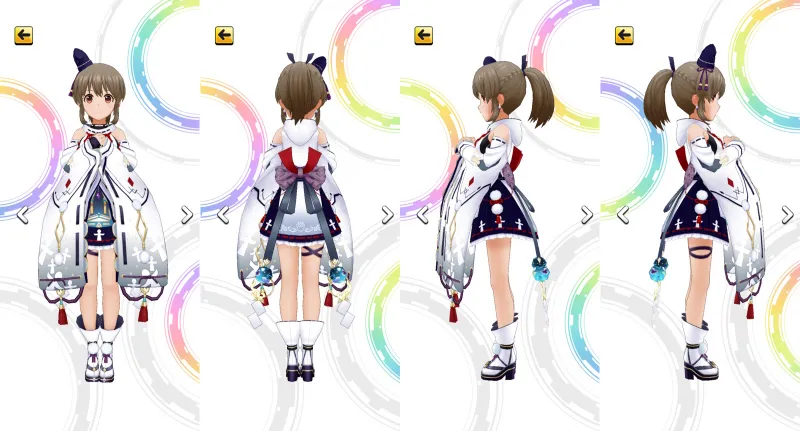 ［五行相克・陰陽ぱわー］堀裕子　3Dモデル