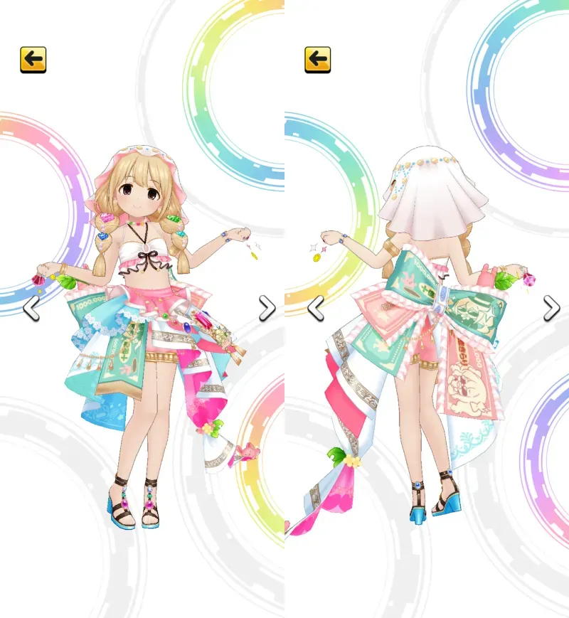 ［ぐうたら人生賛歌］双葉杏　3Dモデル前後