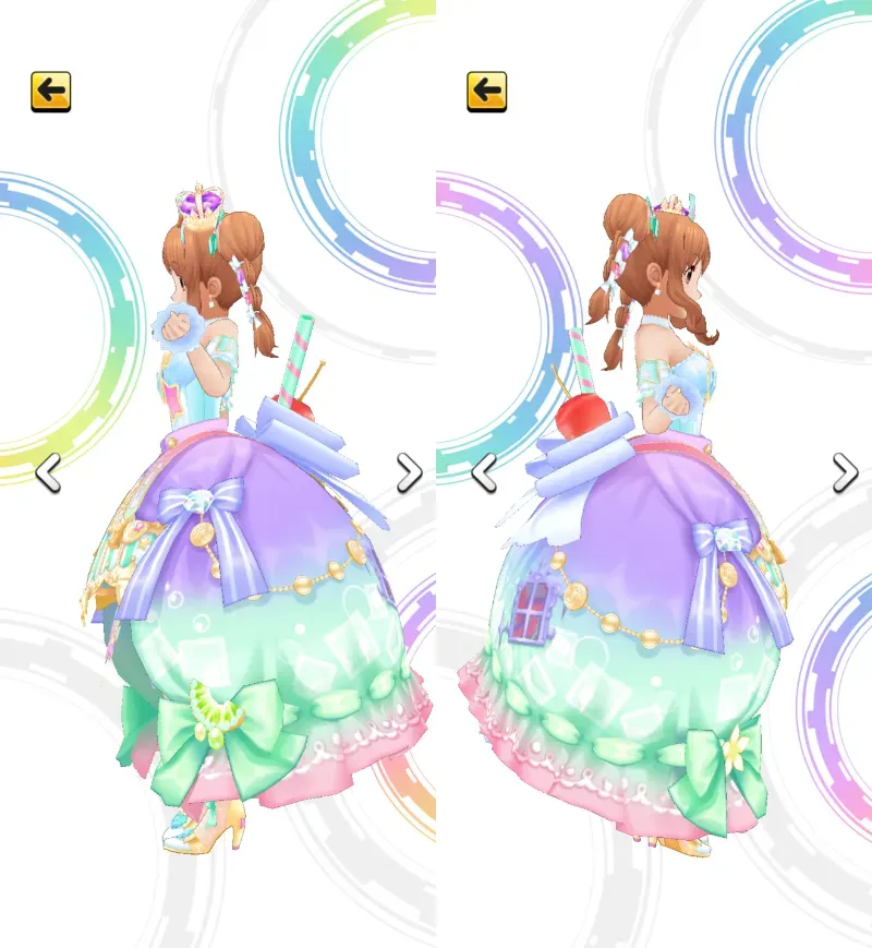 ［きらりんすたぁ☆ぷりんせす］諸星きらり　3Dモデル左右