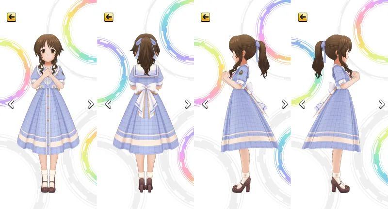 ［夢色開花前線］高森藍子　3Dモデル