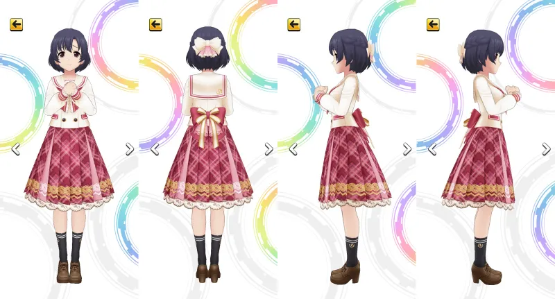 ［ほころぶ春息吹］白菊ほたる　3Dモデル