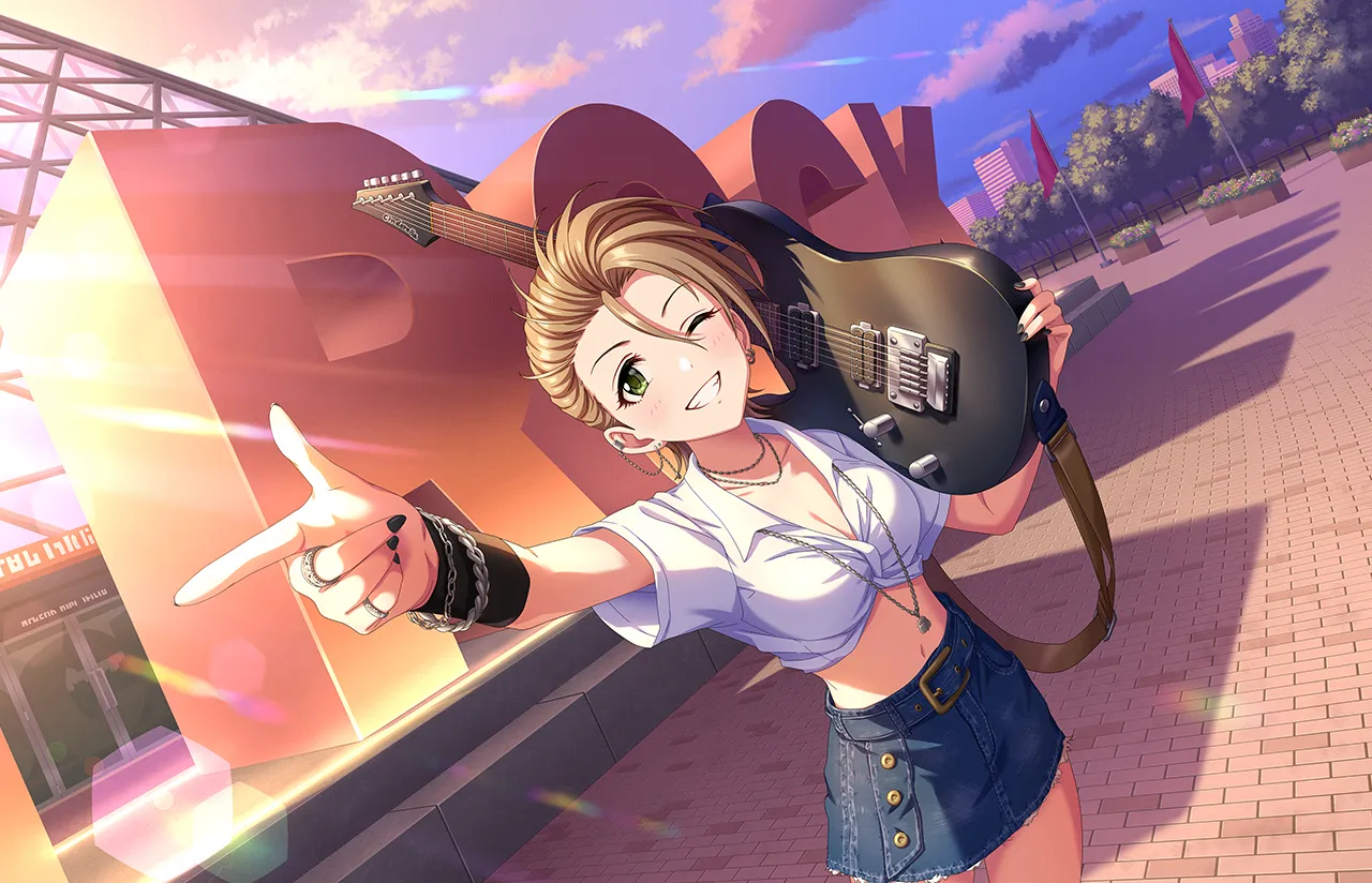 ［Driving My Way］木村夏樹　特訓後イラスト