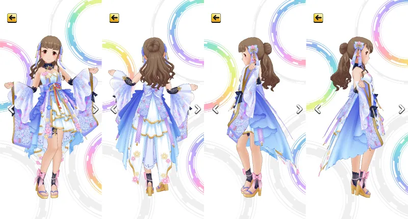 ［ふたりだけの夏空］神谷奈緒　3Dモデル