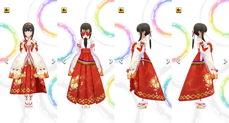 ［静謐な慶び］鷺沢文香　3Dモデル