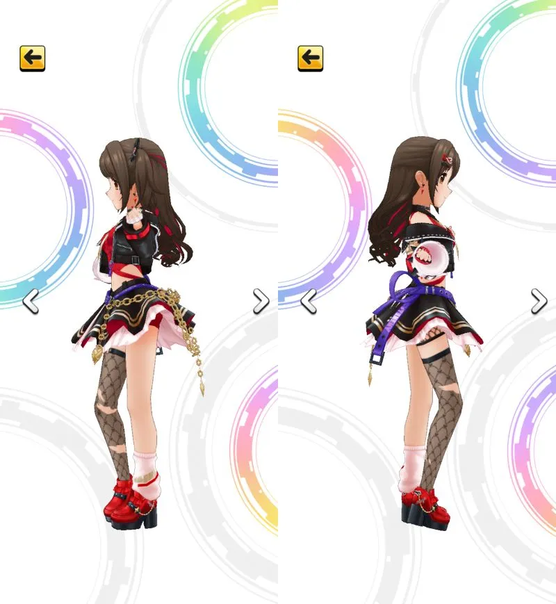 ［キャッチミー・オールタイム］島村卯月　3Dモデル左右