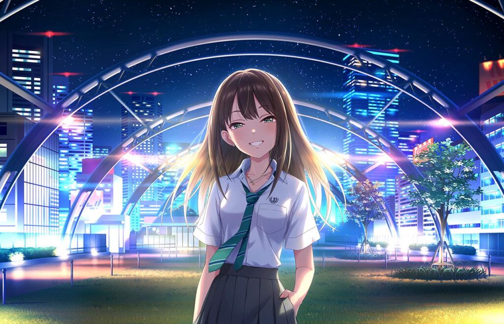 ［インペリウム・セレスト］渋谷凛　特訓前イラスト