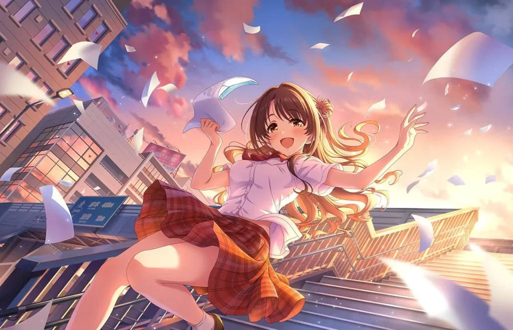 ［キャッチミー・オールタイム］島村卯月　特訓前イラスト